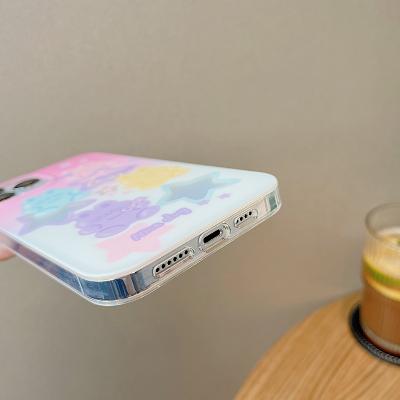 Colorful Rabbit Star Case