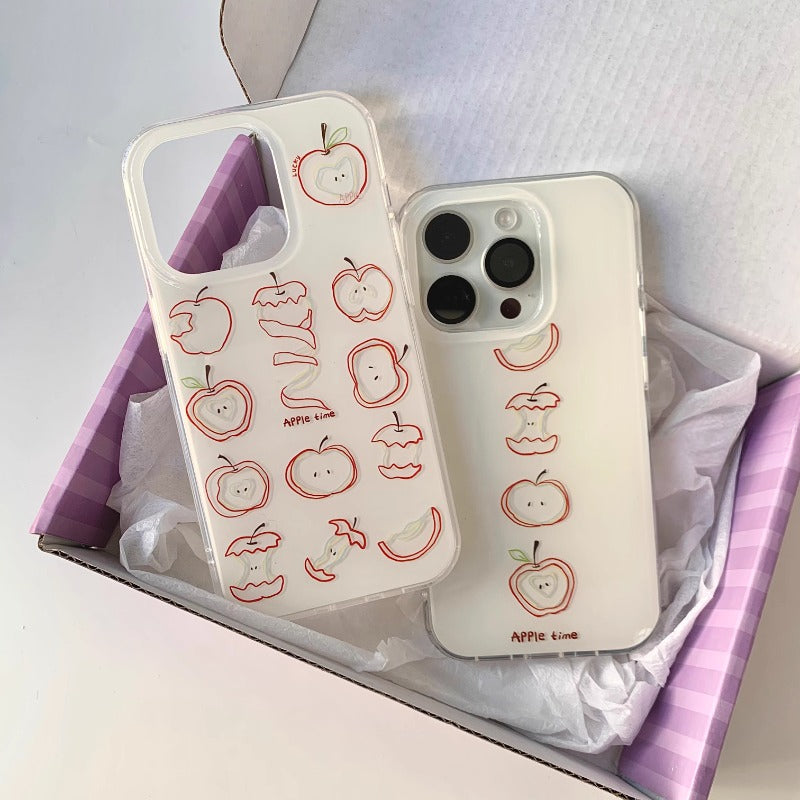 Clear Apple Sketch Case