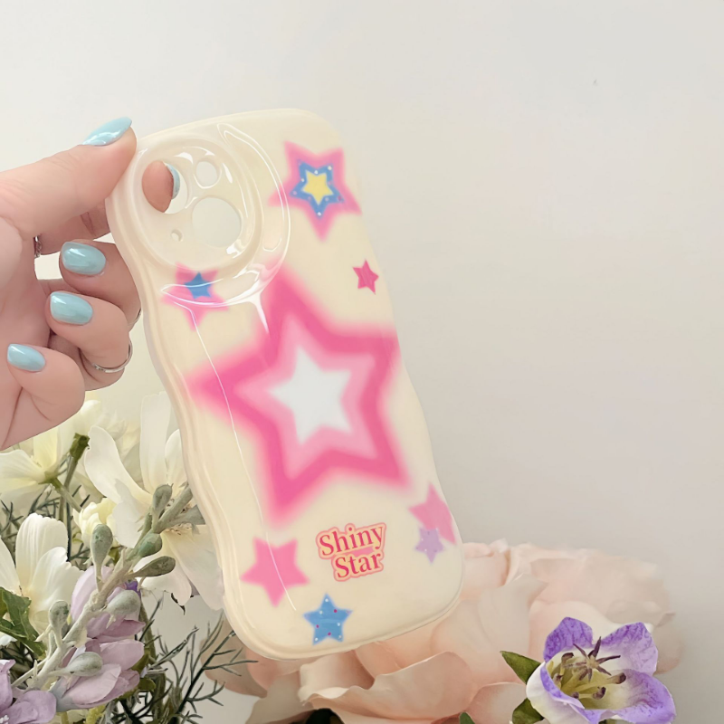 Y2K Star Mirror Pop Socket Case