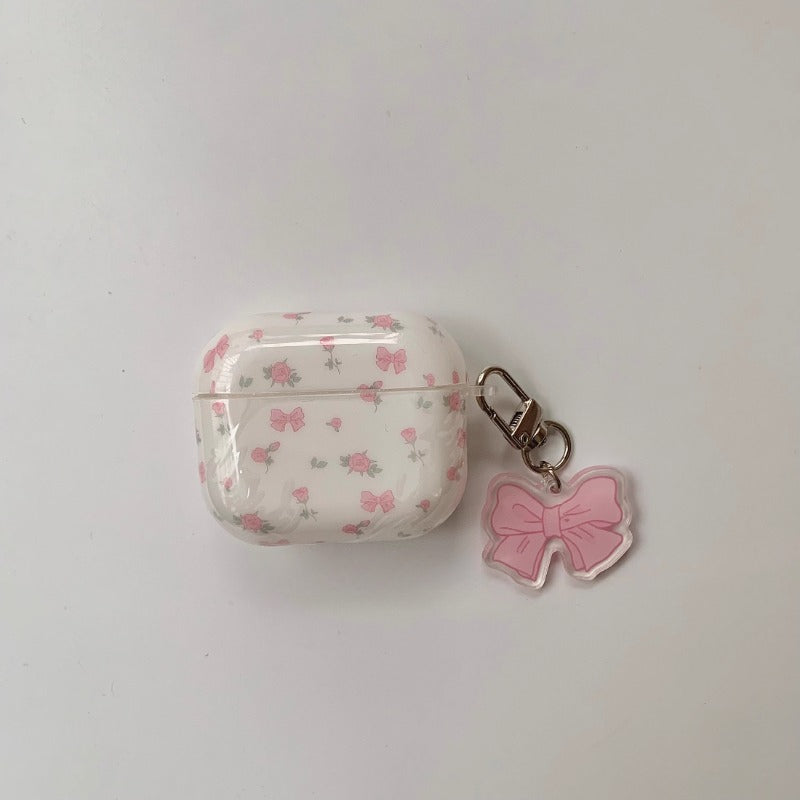 Floral Ballerina AirPods Charm Case