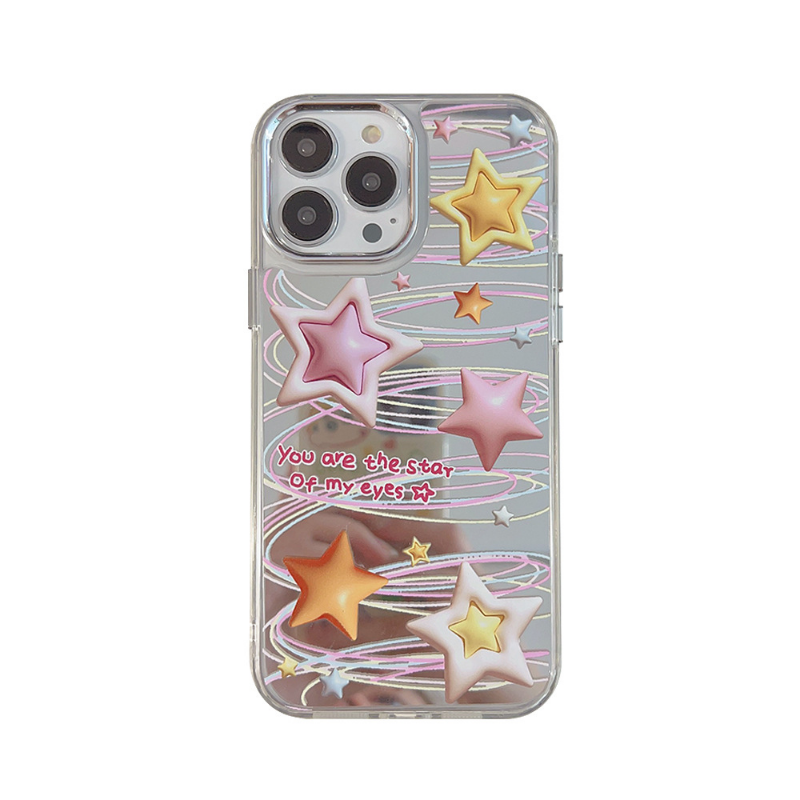 Twriling Star Mirror Case