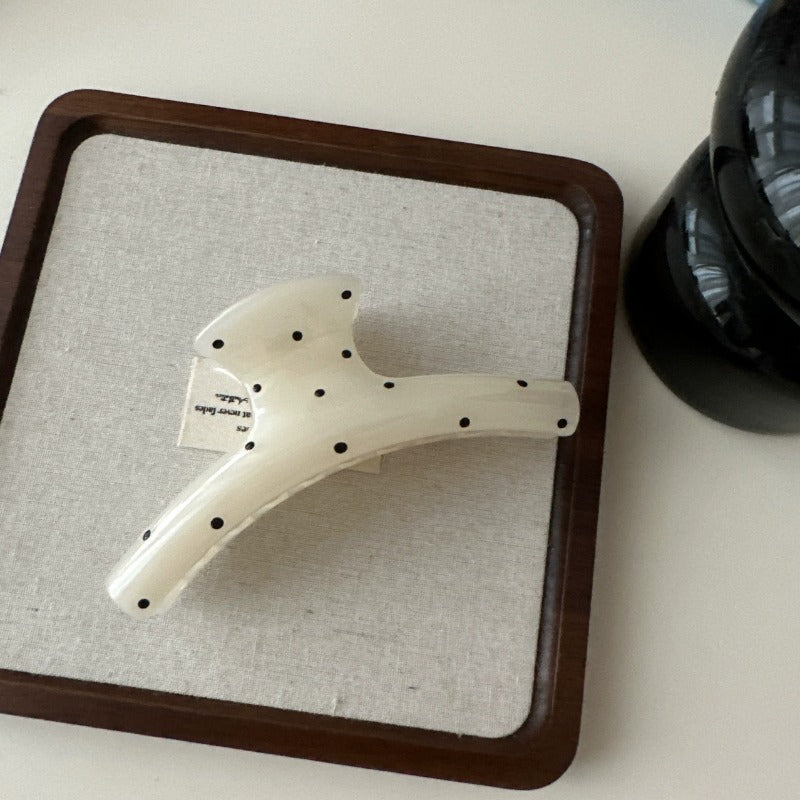 Polka Dot Hair Clips