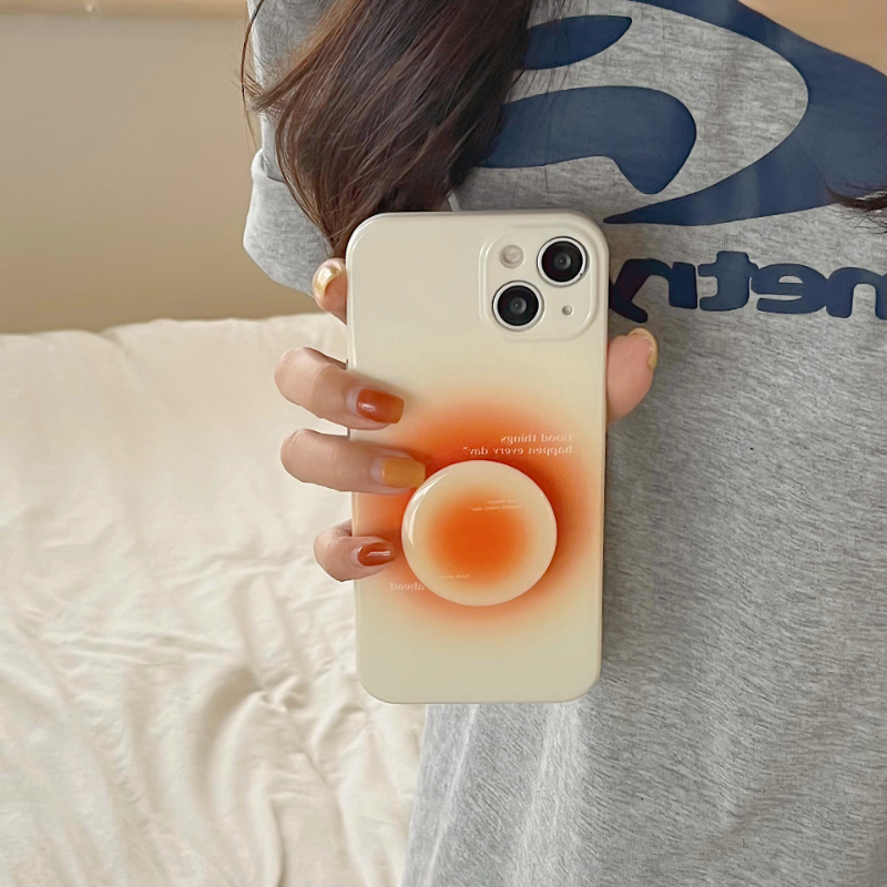 Sunset Aura Pop Socket Case