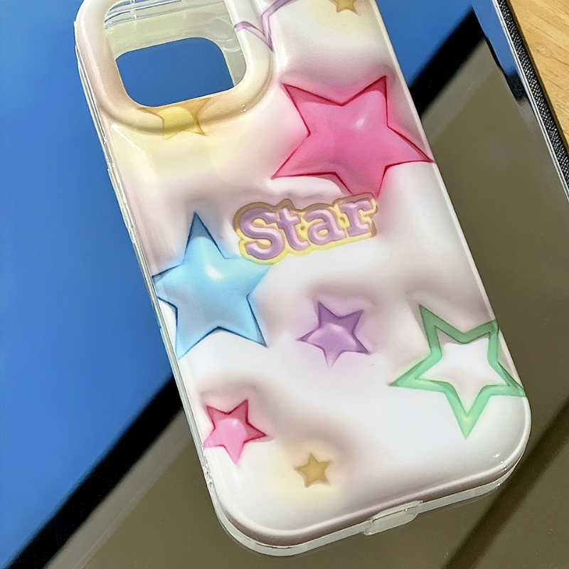 Rainbow Star Bubble Case