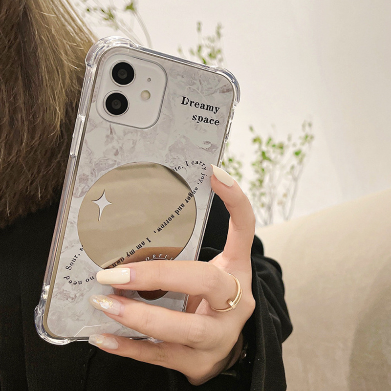 Wording Planet Mirror Case