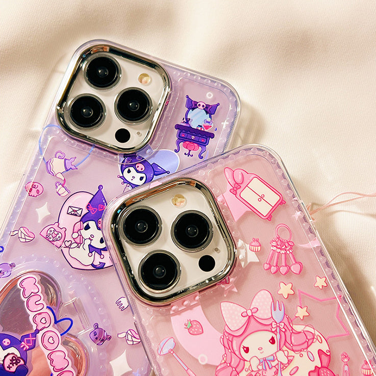 Sanrio Heart Mirror Case