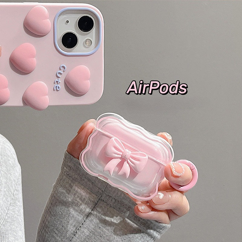 3D Bow Airpods Case