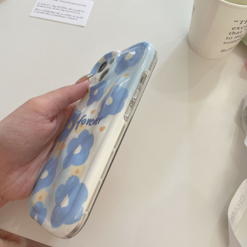 Blue Flower Case