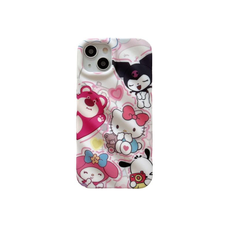 Wavy Sanrio Case