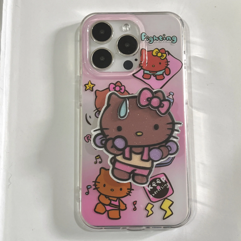 Weightlifting Kitty Case