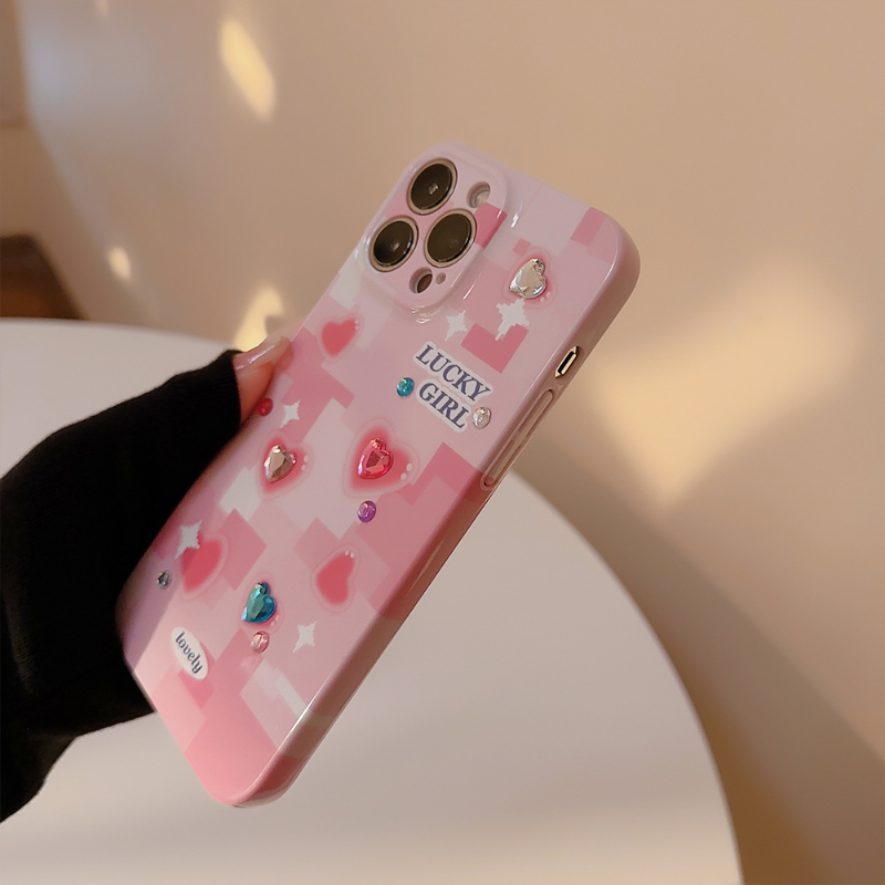 Floating Heart Pink Case