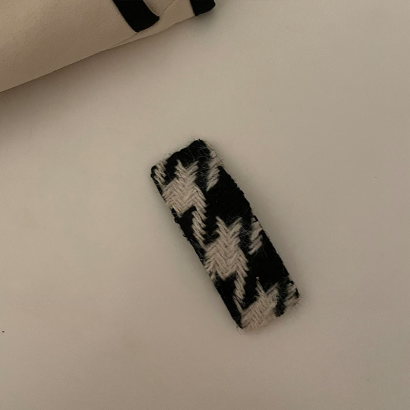 Modern Tweed Hair Clip