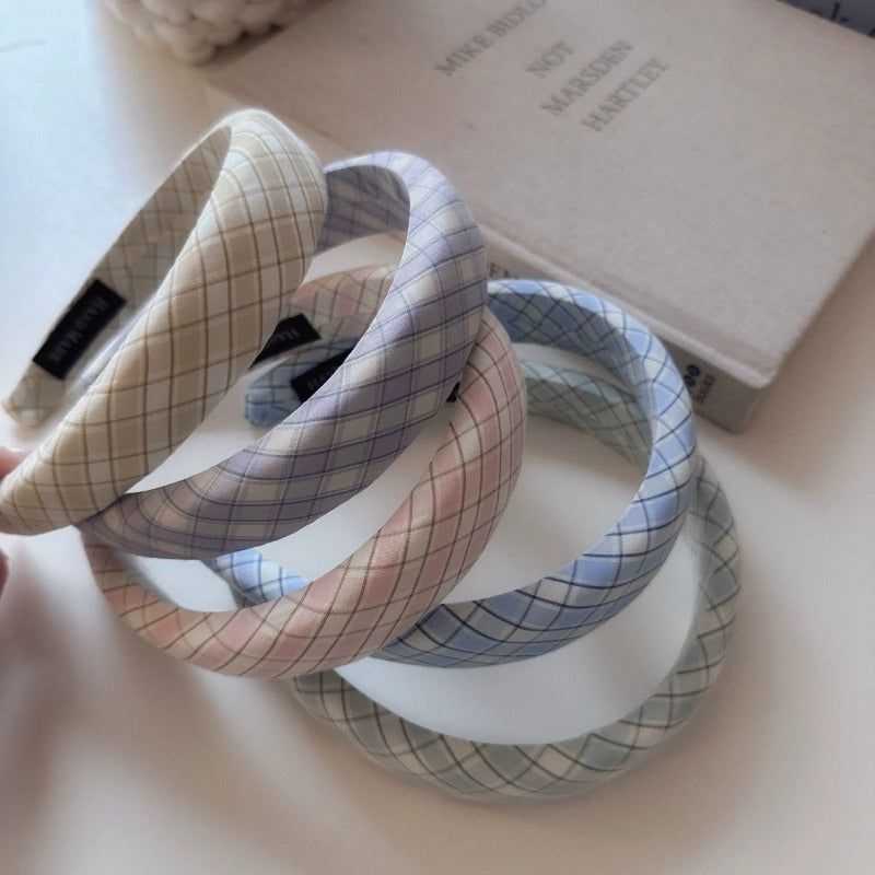Argyle Padded Hairband Accessory
