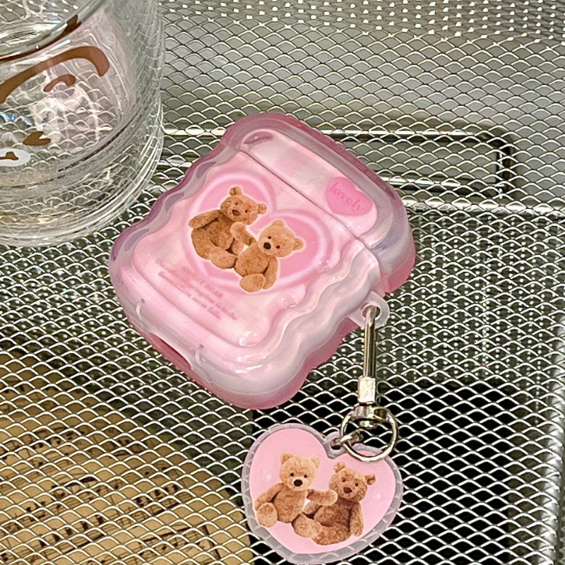 Valentine Teddy AirPods Case