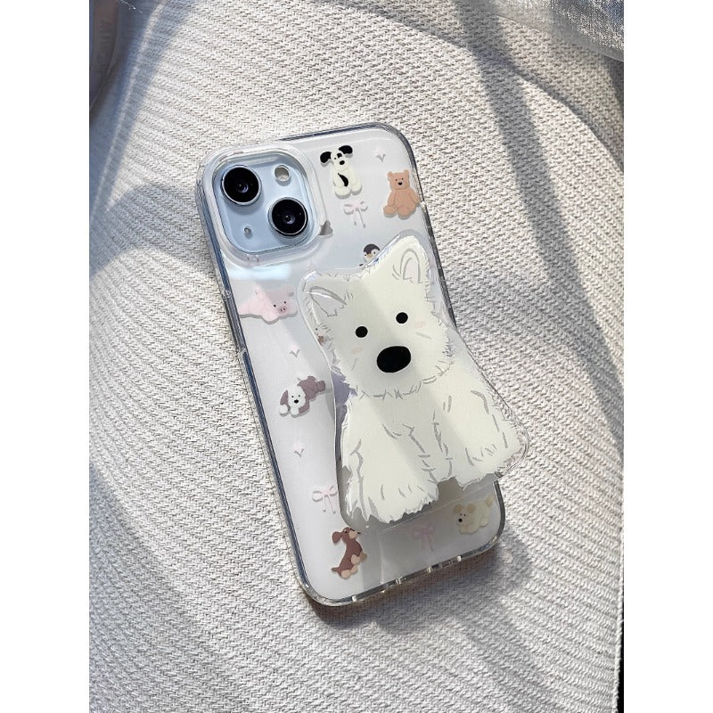 Clear Pastel Animal Case
