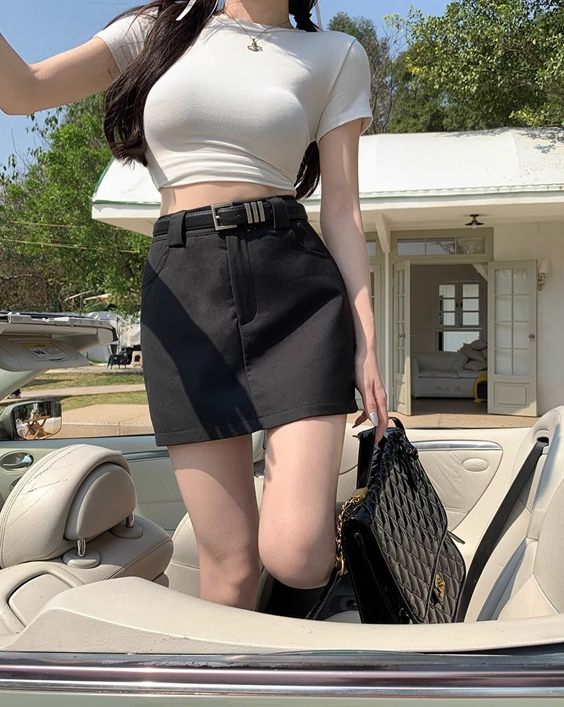 Classic Grey Skirt