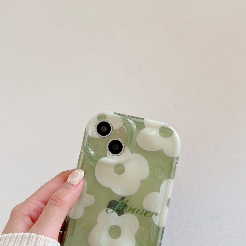 Green Floral Case