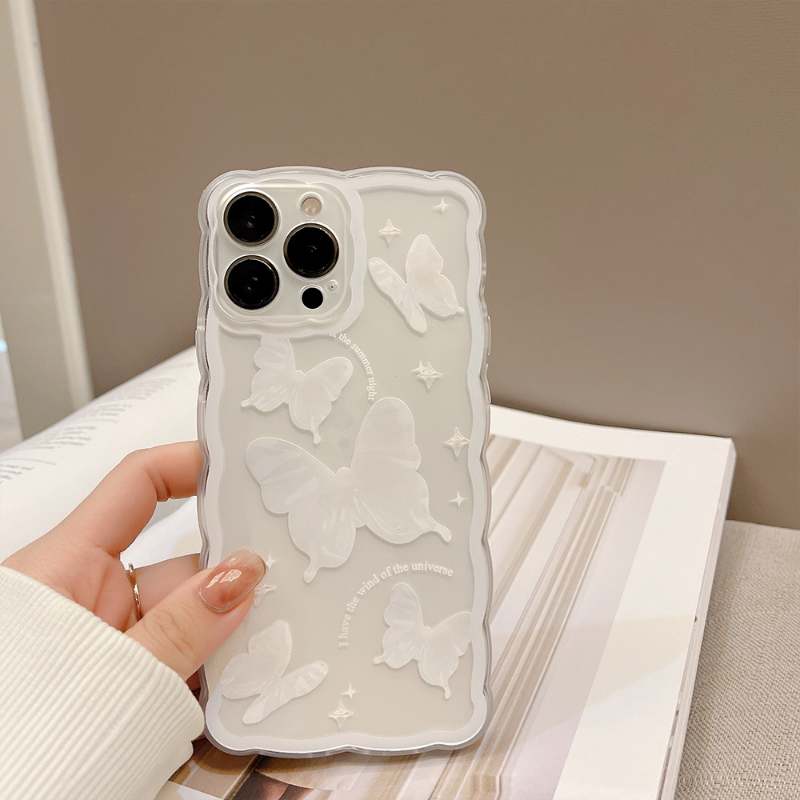 White Flutter Case