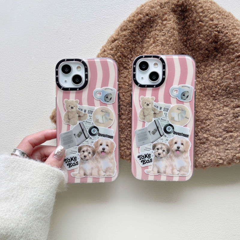 Pink Pups Vertical Case