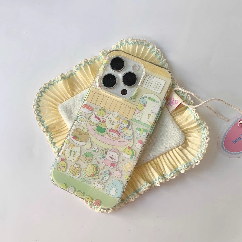 Pastel Diner Friends Case