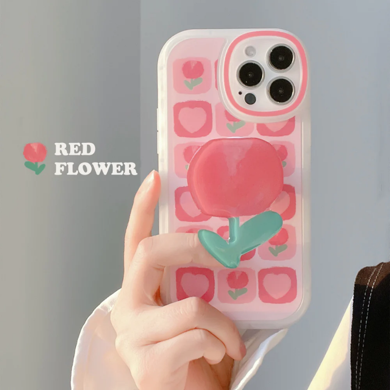 Tulip Pop Socket Case