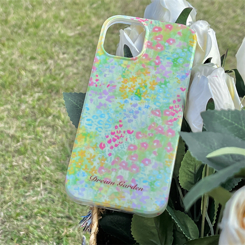 Yellow Floral Print Case