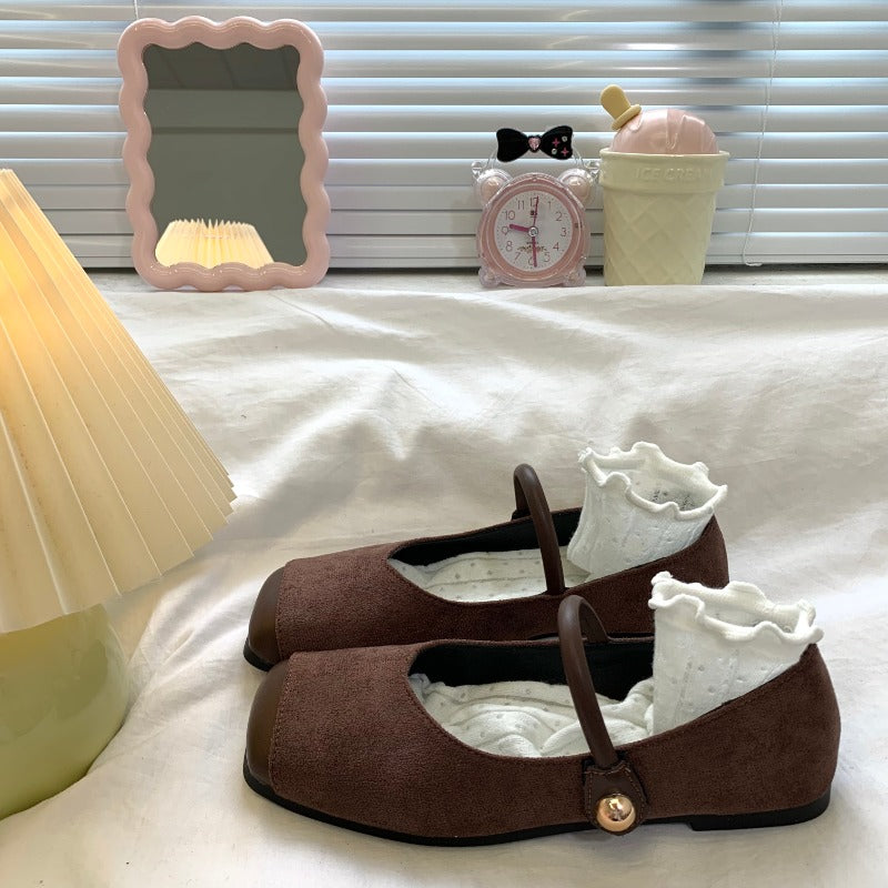 Elegant Mary Jane Flat Shoes