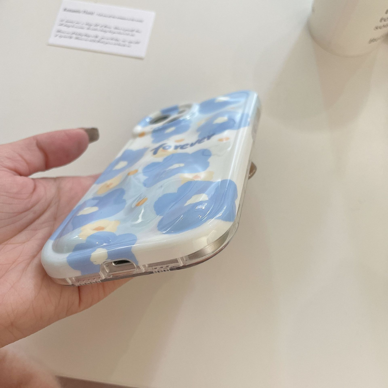 Blue Flower Case