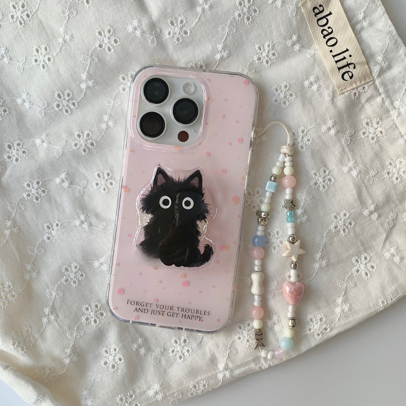 Happy Cherry Cat Phone Case