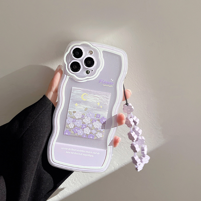 Lilac Garden Phone Charm Case