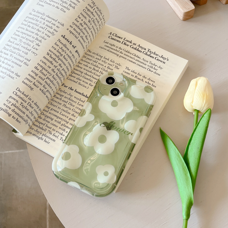 Green Floral Case