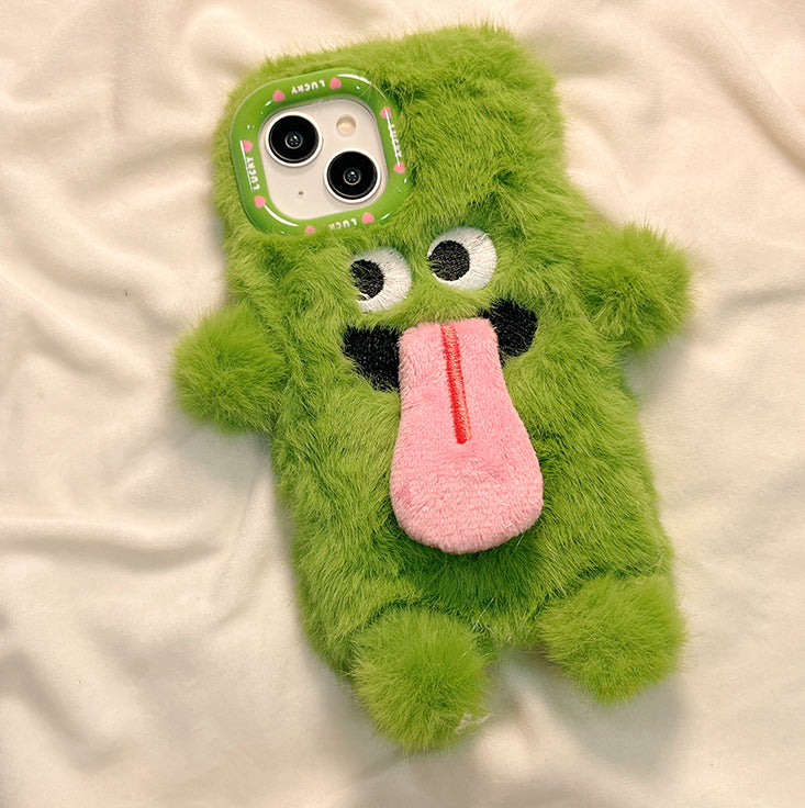 Cute Monster Sticking Tongue Out Case