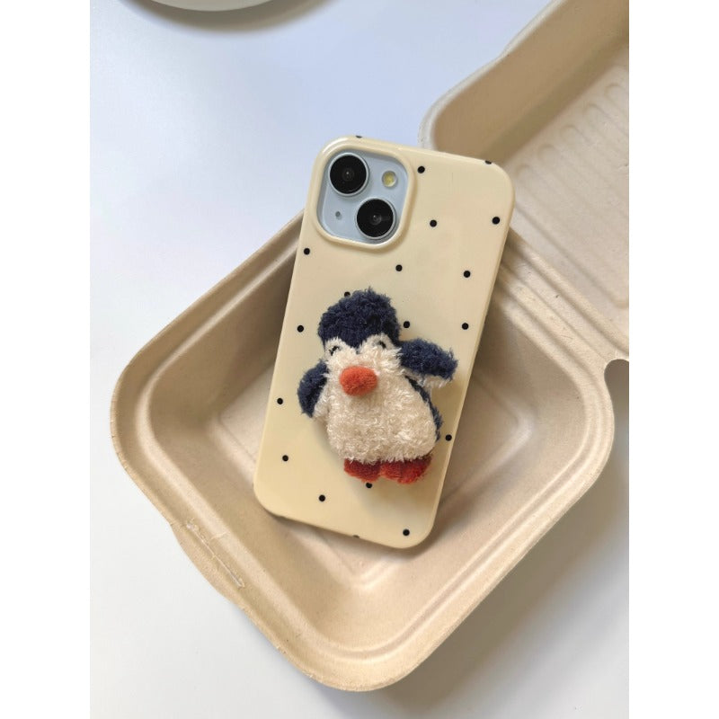Kawaii Plush Animal Phone Case