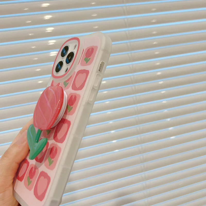 Tulip Pop Socket Case