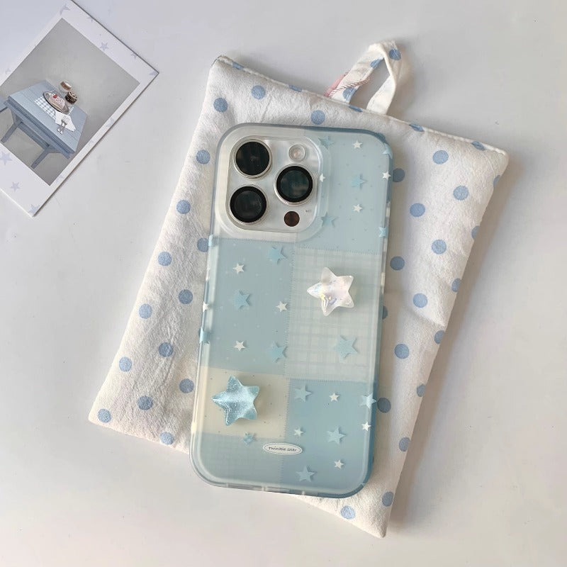 Starry Sky Gradient Blue Phone Case