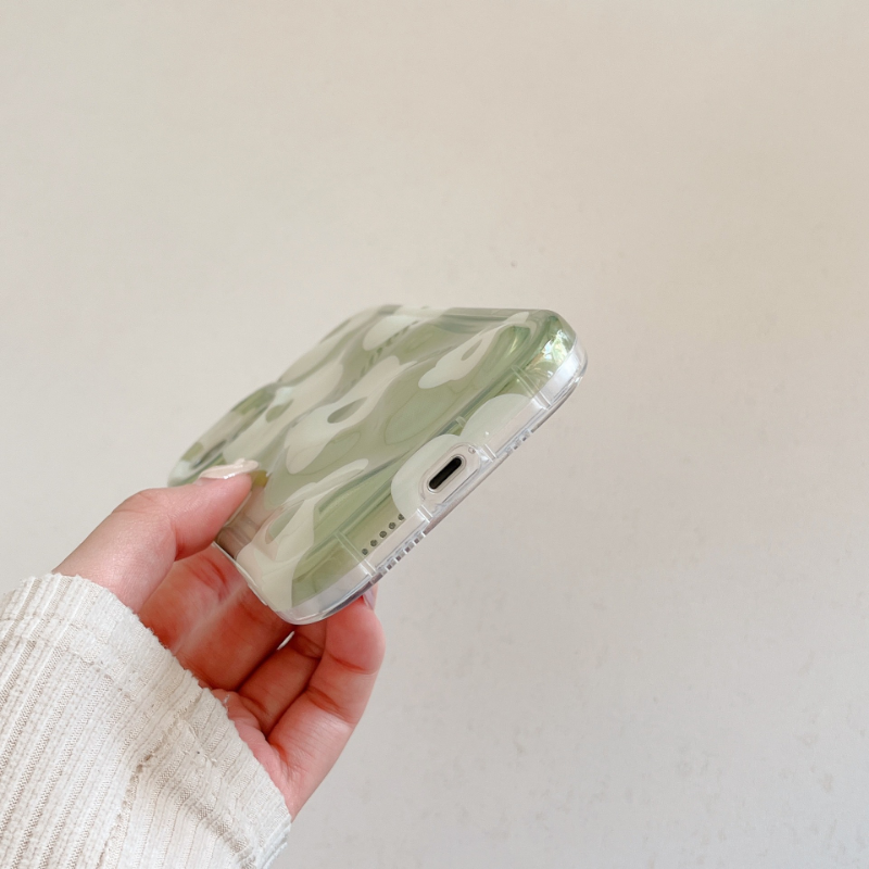 Green Floral Case