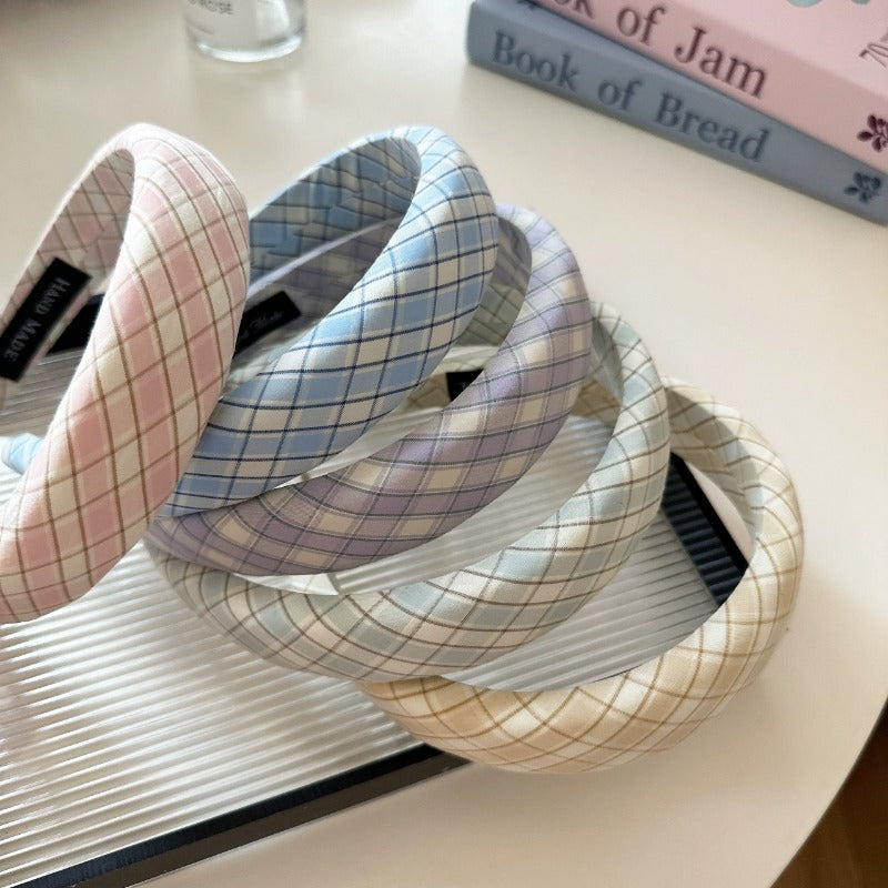 Argyle Padded Hairband Accessory