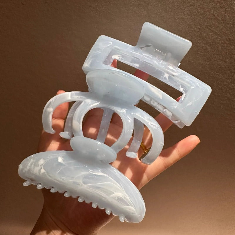 Translucent Hair Claw Clip