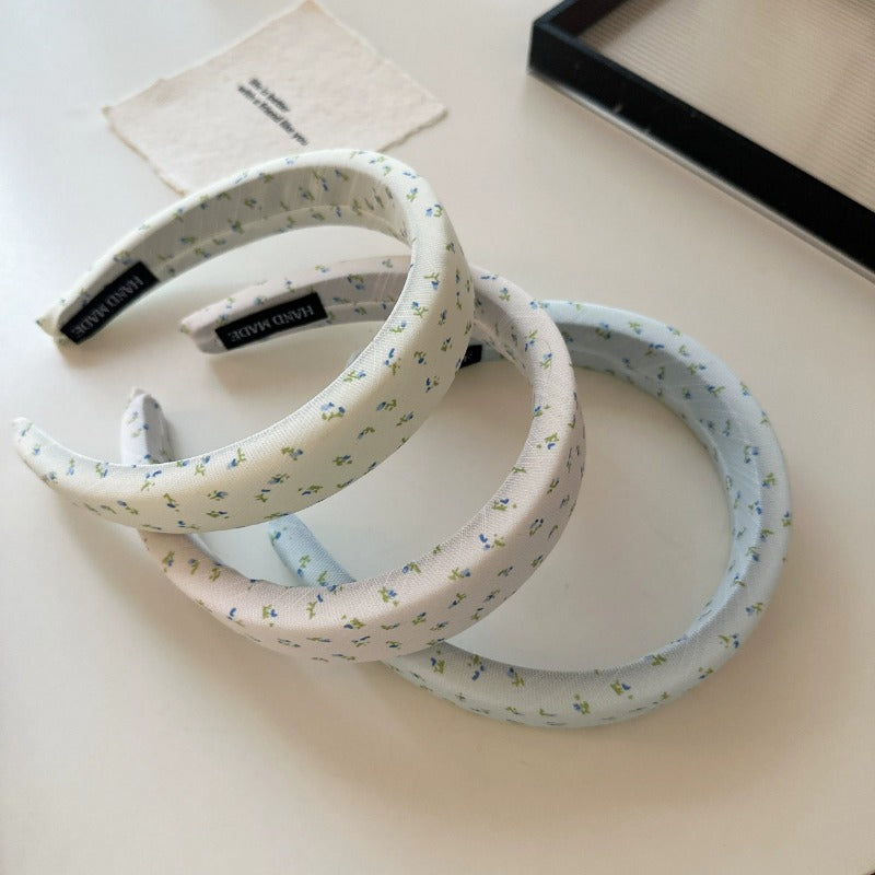 Pastel Floral Padded Headband