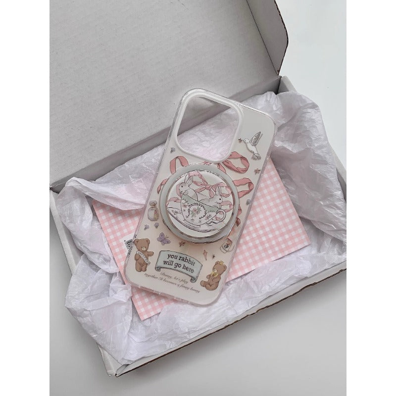 Cute Bunny Teacup Case