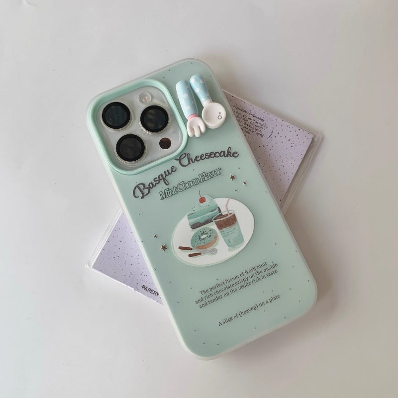 Mint Cheesecake Earbud Case