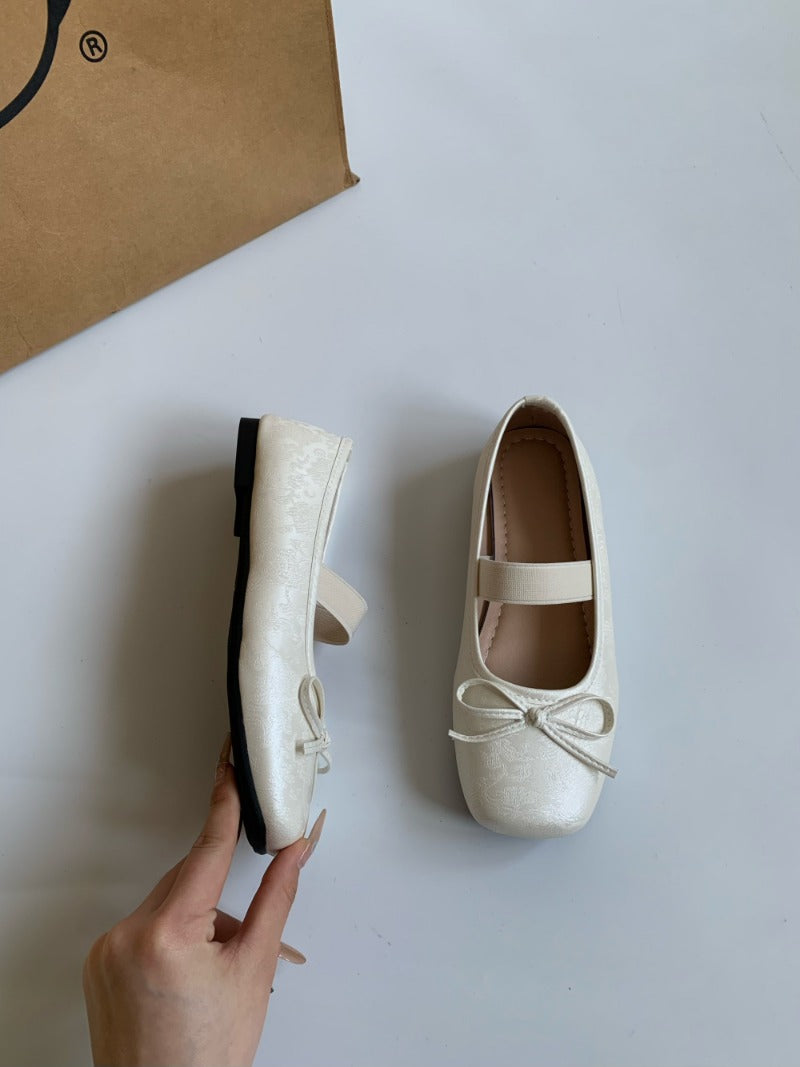 Classic Bowknot Mary Jane Flats