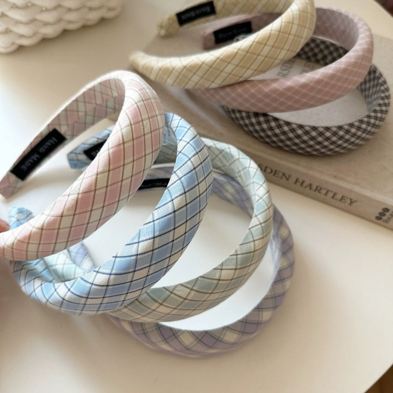 Argyle Padded Hairband Accessory