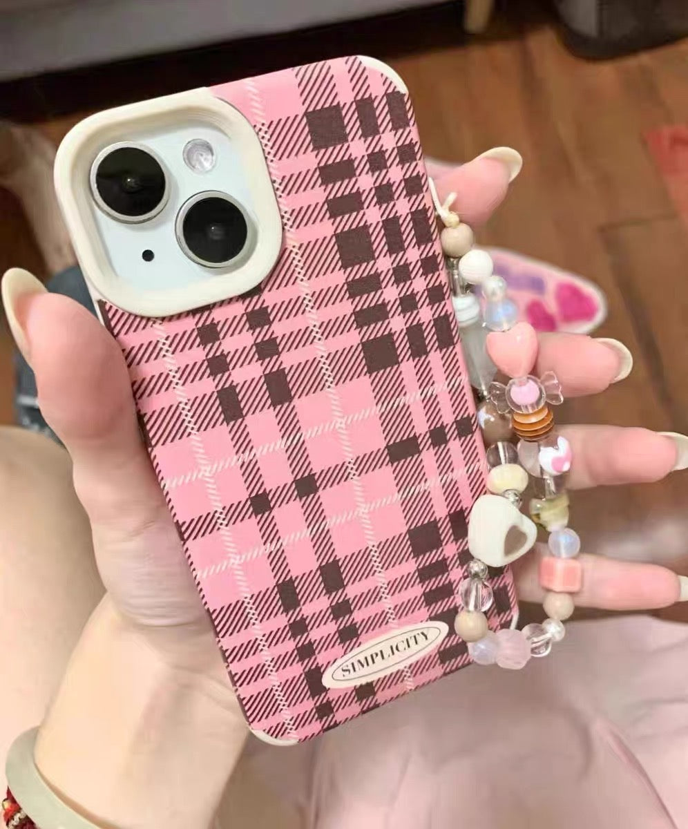 Pink Grid Case