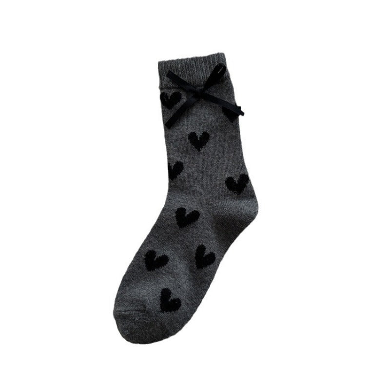 Cozy Heart Warm Woolen Socks