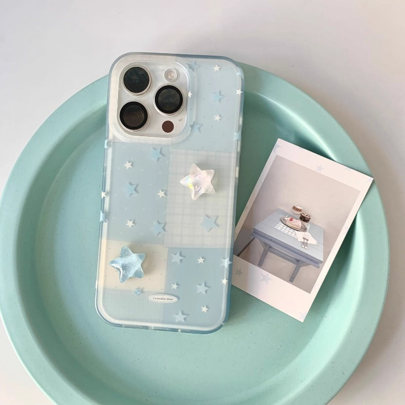 Starry Sky Gradient Blue Phone Case