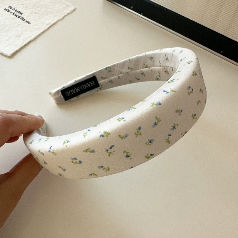 Pastel Floral Padded Headband