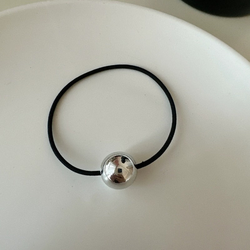 Elastic Hair Bands with Beads