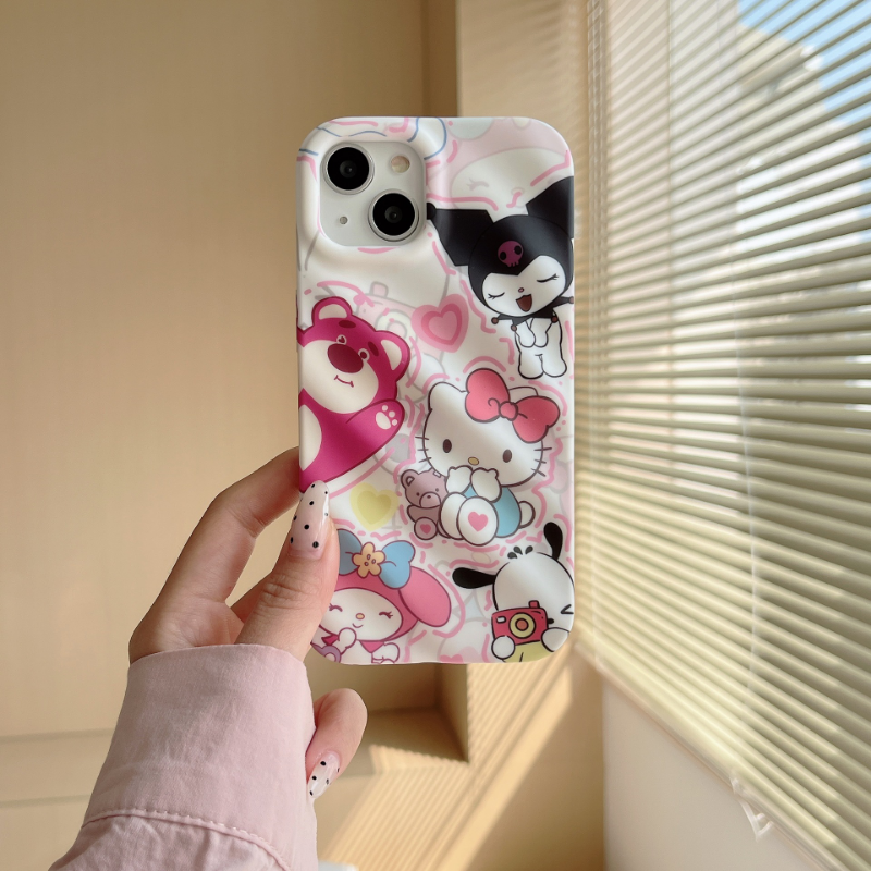 Wavy Sanrio Case