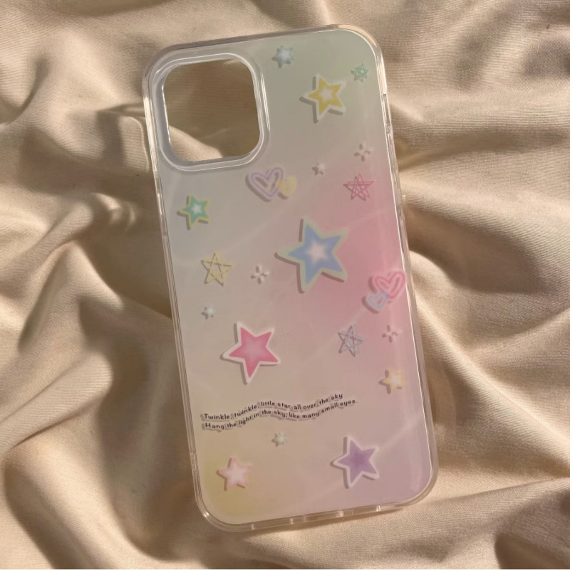 Gradual Star Transparent Case